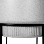 b.for studio rond 22cm living ciment